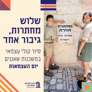 סיור קולי - עצמאות